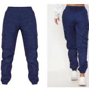 Navy cargo pants